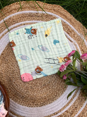 Baby Muslin Wipes - Pack of 4